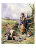 Buy Reading by the Well at AllPosters.com