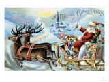 Merry Christmas! Giclée-Druck
