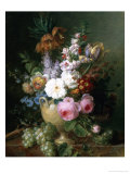 Buy Rich Still Life of Summer Flowers at AllPosters.com