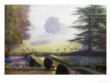 Buy The Garden at Escrick Hall, Yorkshire, c.1921 at AllPosters.com