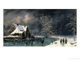 Buy Winter Skating Scene at AllPosters.com