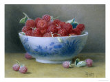 Bowl of Raspberries
