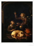 Buy Children Blowing Soap Bubbles at AllPosters.com