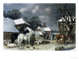 Buy Snowy Farmyard at AllPosters.com