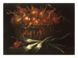 Buy Still Life of Onions, Leeks and Shallots at AllPosters.com
