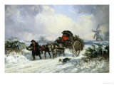 Home from the Market with the Christmas Holly