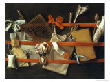Still Life of Noteboard, c.1664