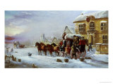Buy Halt at the George Inn, Winter at AllPosters.com
