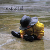 Buy Explore: Child in the Rain at AllPosters.com