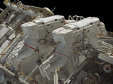 Buy Astronauts Participate in the STS-117 Mission's Fourth and Final Spacewalk at AllPosters.com