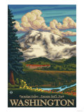 Paradise Inn, Mt. Rainier National Park, Washington