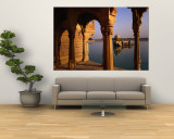 Buy Gadi Sagar Tank, Built in 1367, Once Jaisalmer's Sole Water Supply, Jaisalmer, Rajasthan, India at AllPosters.com