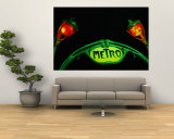 Buy Art-Nouveau Metro Chateau d'Eau Sign, Paris, France at AllPosters.com