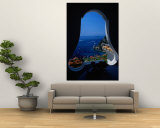 Window Frames Lookout from Hotel Punta Regina, Positano, Italy