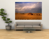 Buy Abandoned Stone Farmhouse on the Barrier Highway Near Burra, Burra, South Australia, Australia at AllPosters.com