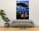 Building Overlooking Amalfi Coast, Ravello, Campania, Italy