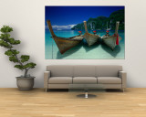 Longtail Boats at Ao Lo Dalam, Ko Phi-Phi Don, Krabi, Thailand