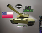 Buy M1 Abrams Tank- Fathead at AllPosters.com