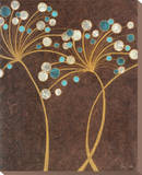 Teal Bubble Flowers