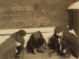 Buy Playing Craps in the Jail Alley, Albany, New York, c.1910 at AllPosters.com