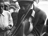 Blind Street Musician, West Memphis, Arkansas, c.1935