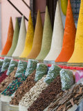 Place Des Ferblatiers, Mountains of Moroccan Spices Souk, Marrakech, Morocco