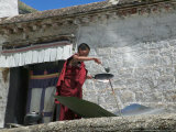 Buy Using Solar Panel to Cook, Sera Temple, Lhasa, Tibet, China at AllPosters.com