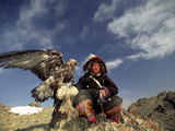 Kook Kook is from Altai Sum, Golden Eagle Festival, Mongolia Photographic Print
