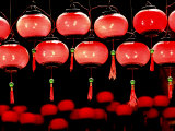 Buy Lanterns in Chinese Temple, Kuala Lumpur, Malaysia at AllPosters.com