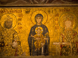 Interior of Hagia Sophia, Istanbul, Turkey