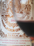 Glass of Wine, Chateau Baron Pichon Longueville, Pauillac, Medoc, Bordeaux, France
