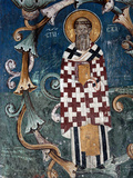 Frescoes in 14th Century Visoki Decani Monastery, Kosovo and Metohija, Serbia