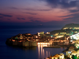 Buy Dalmation Coast on the Adriatic Sea, Medieval Walled City of Dubrovnik, Serbia at AllPosters.com