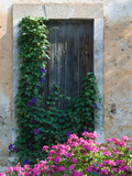 Detail of Old House, Assos, Kefalonia, Ionian Islands, Greece