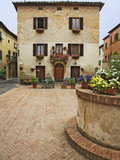 Local Restaurant in Piazza, Pienza, Italy