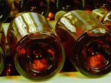 Wine Cellar with Tunnels of Wooden Barrels and Tokaj Wine, Royal Tokaji Wine Company, Mad, Hungary