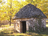 Country Hut of Stone (Borie), Truffiere De La Bergerie, Ste Foy De Longas, Dordogne, France