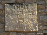Sign at Olivier Leflaive, Puligny-Montrachet, France