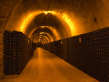 Wine Cellar, Old Chalk Quarry, Champagne Ruinart, Reims, Marne, Ardennes, France