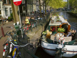 Buy Houses and Bridge Along the Canal Belt, Amsterdam, Netherlands at AllPosters.com