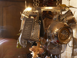 Kitchen Utensils in Provence Kitchen, Clos Des Iles, Le Brusc, Cote d