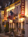 Hotel Bergerand's in Village of Chablis, Bourgogne, France
