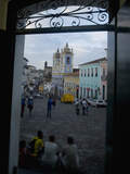 Largo Do Peurinho, Colonial Buildings, Pelourinho Area of Salvador Da Bahia, Brazil