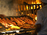 Buy Charcoal Grill in Restaurant El Palenque, Mercado Del Puerto, Montevideo, Uruguay at AllPosters.com
