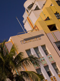 Art Deco Design of Cavalier Hotel, South Beach, Miami, Florida, USA
