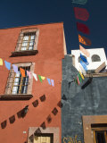 Banners in Street, San Miguel De Allende, Mexico