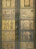 Buy Vilnius University Gate Decorated with Bronze Carving, Vilnius, Lithuania at AllPosters.com