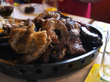 Barbecue in La Estacada on the Waterside, Montevideo, Uruguay