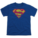 Youth: Superman - Classic Logo Distressed