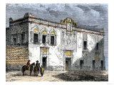House of Hernando Cortes in Mexico City, Built by Native Labor in the 1500